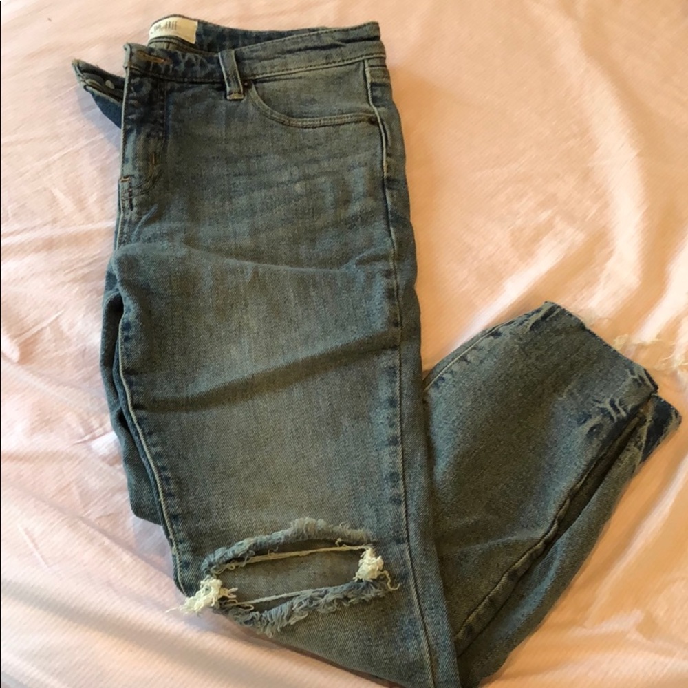 Free People Ripped Jeans